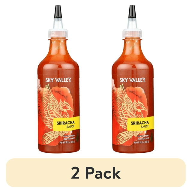 (2 pack) Sky Valley Sriracha Sauce 18.5 oz