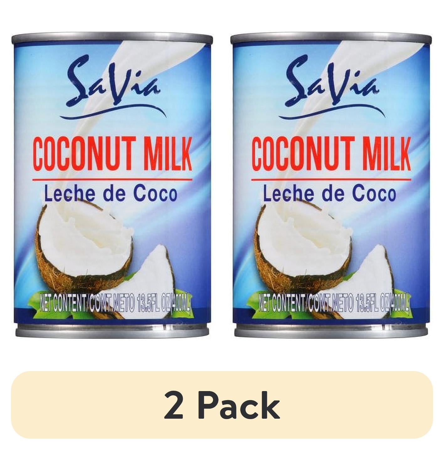 (2 pack) Savia Coconut Milk, 13.5 fl oz