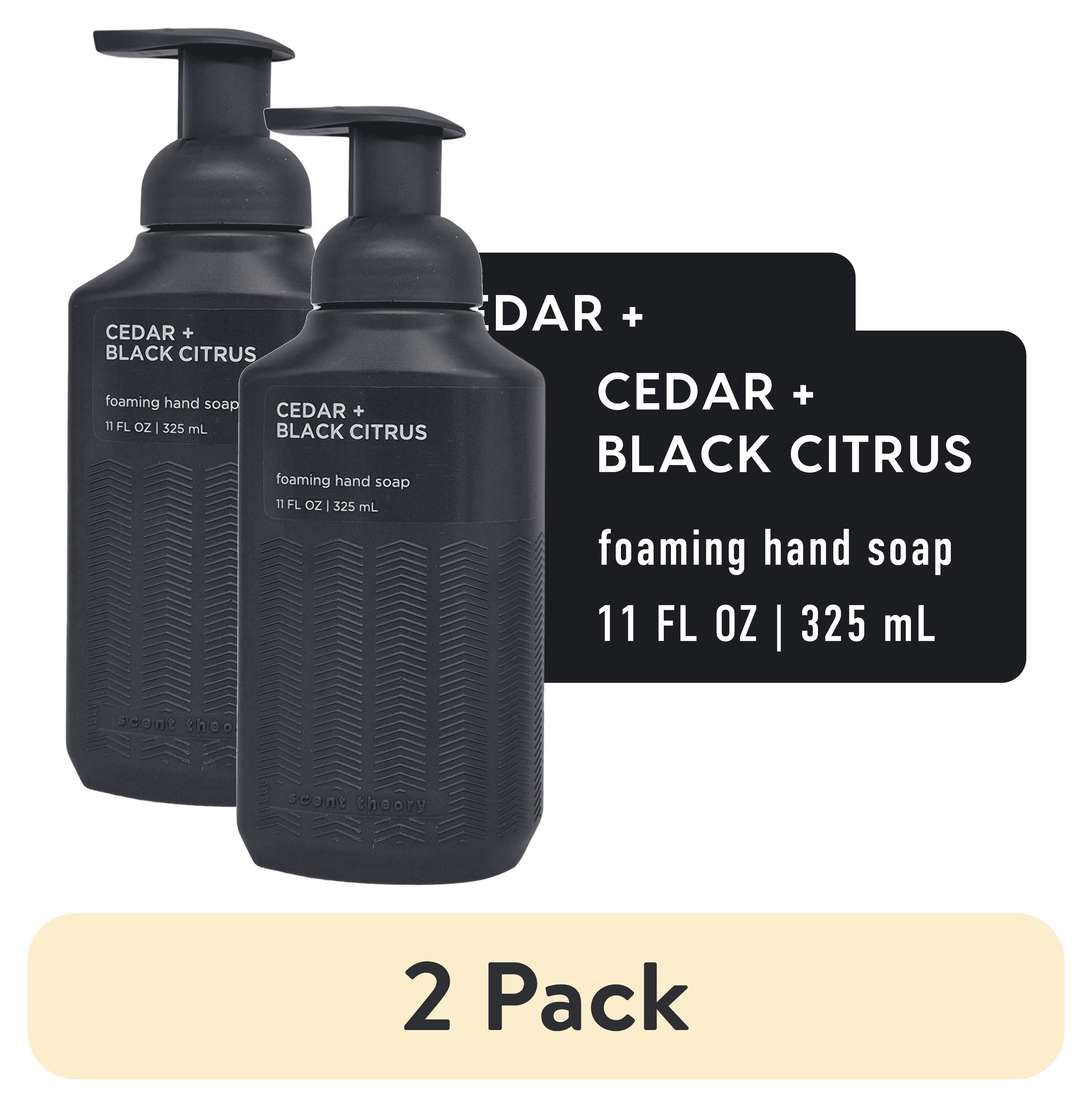 (2 pack) Scent Theory Foaming Hand Soap, Cedar and Black Citrus, 11 fl oz