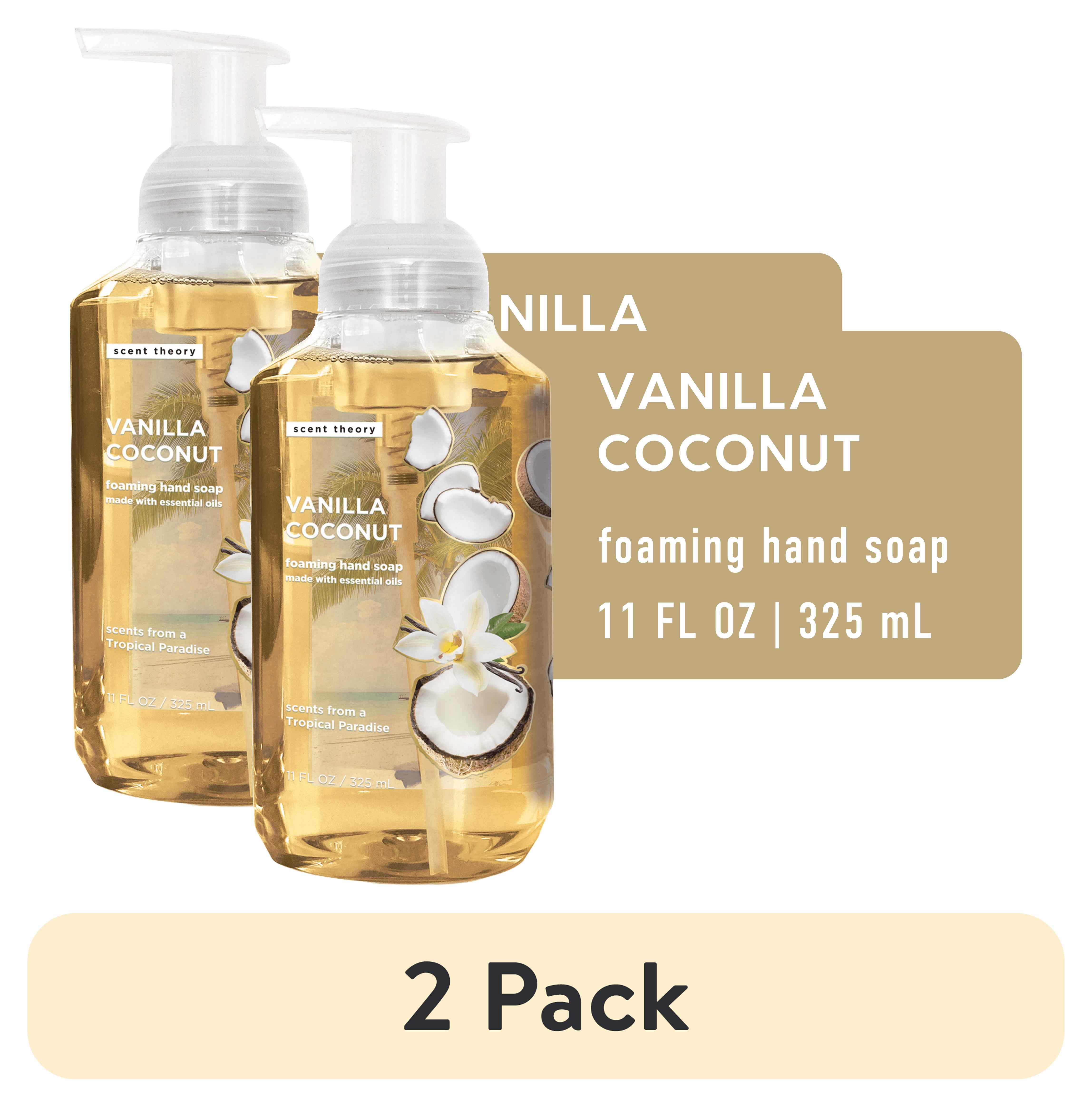 (2 pack) Scent Theory Foaming Hand Soap, Vanilla Coconut, 11 fl oz