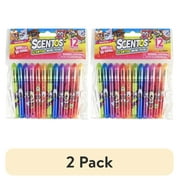 2 pack Scentos 12 Pack Scented Mini Gel Pens - Assorted Colors for Birthday Party Favors