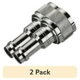 thumbnail interactive-video image 1 of (2 pack) Scepter, 11553, Marine Tank Fittings, 3/8" Barb Female 1/4" Male NPT Quick Connector Size 5.5"H x 1.77"L x 1.10" W., 1 of 7