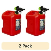 2 pack Scepter 5 Gallon Gas Can SmartControl Enhance Fuel Gasoline Container L&G, FSCG572. Color Red