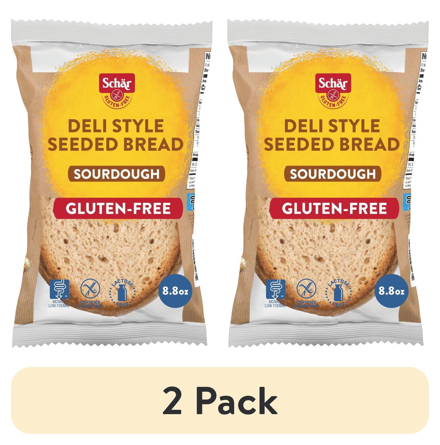 (2 pack) Schar Gluten Free Deli Style Seeded Bread, 8.8 oz