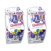 Schick Quattro Quattro for Women Sensitive Skin Disposable Razor - 3 ct - 2 Pack