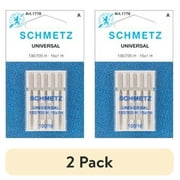 (2 pack) Schmetz Universal Sewing Machine Needles - Size 100/16, 10 Count