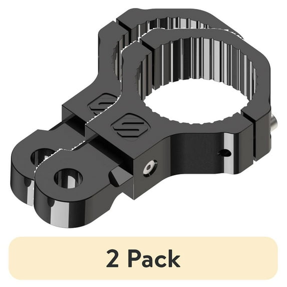 (2 pack) Scosche PSUHDWM-VA1 Universal Powersport Mount Lights, Whips, & Antennas Fits ATVs & UTVs Black