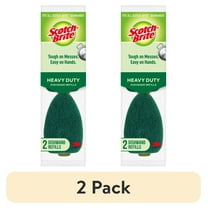 (2 pack) Scotch-Brite Heavy Duty Dishwand Refill Heads, 2 Refills Total