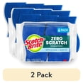 thumbnail image 1 of (2 pack) Scotch-Brite Zero Scratch, Non-Scratch, Cleaning Scrub Sponges, 6 Dish Sponges, 1 of 16