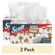 (2 pack) Scott On-The-Go Cloths