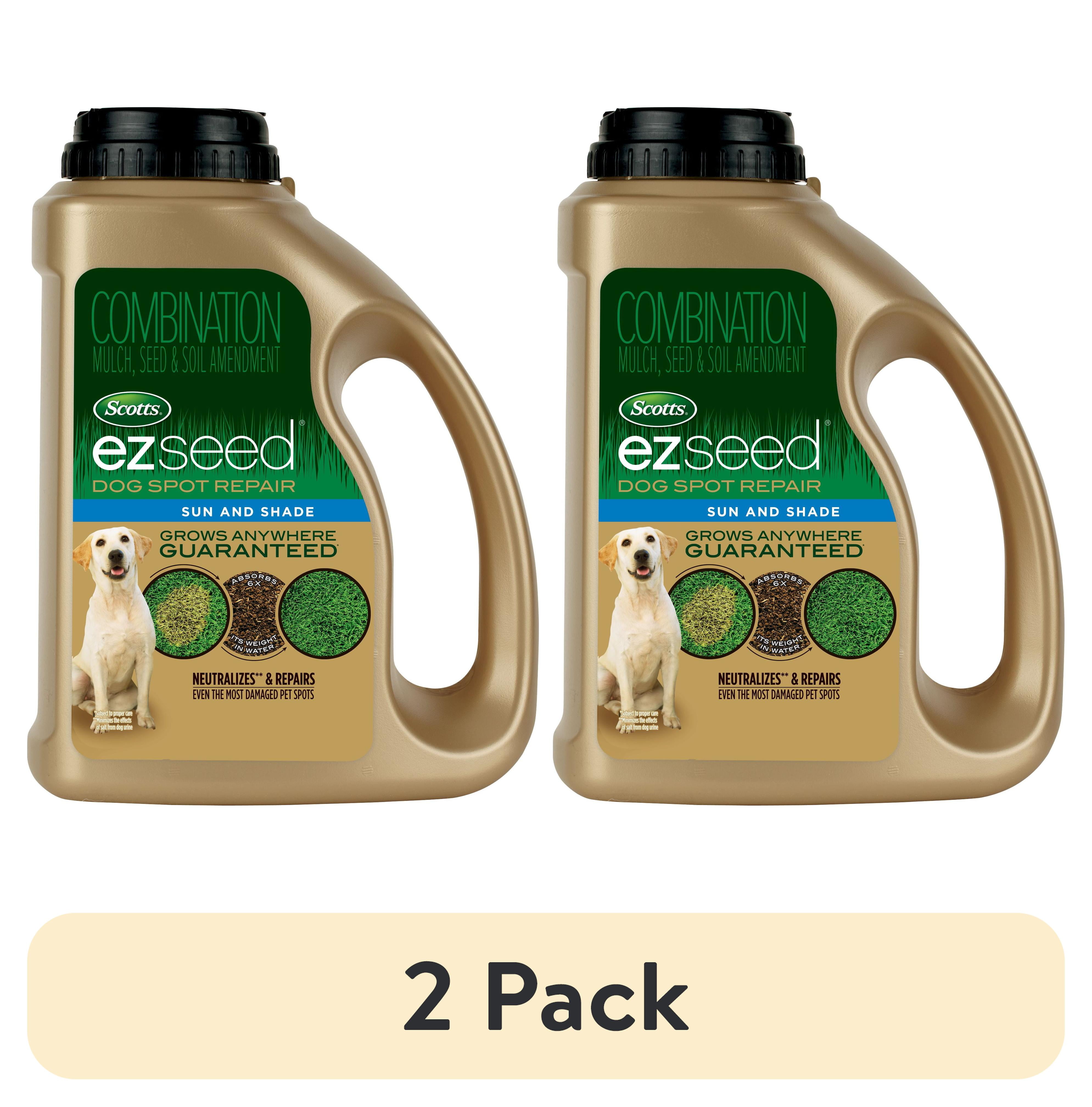 (2 pack) Scotts EZ Seed Dog Spot Repair Sun and Shade, 2 lbs.
