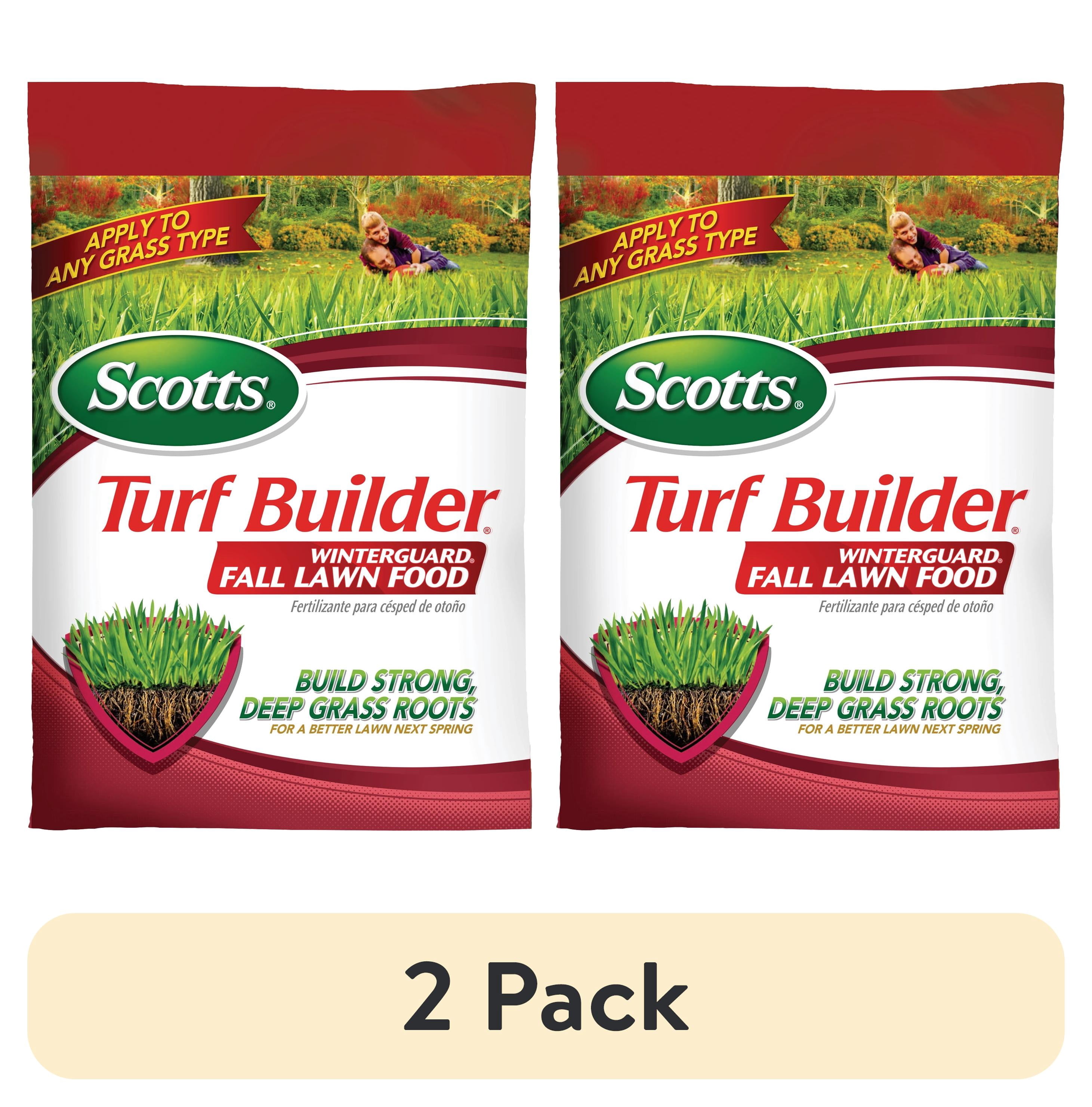 (2 pack) Scotts Turf Builder WinterGuard Fall Lawn Fertilizer, 10 lbs.