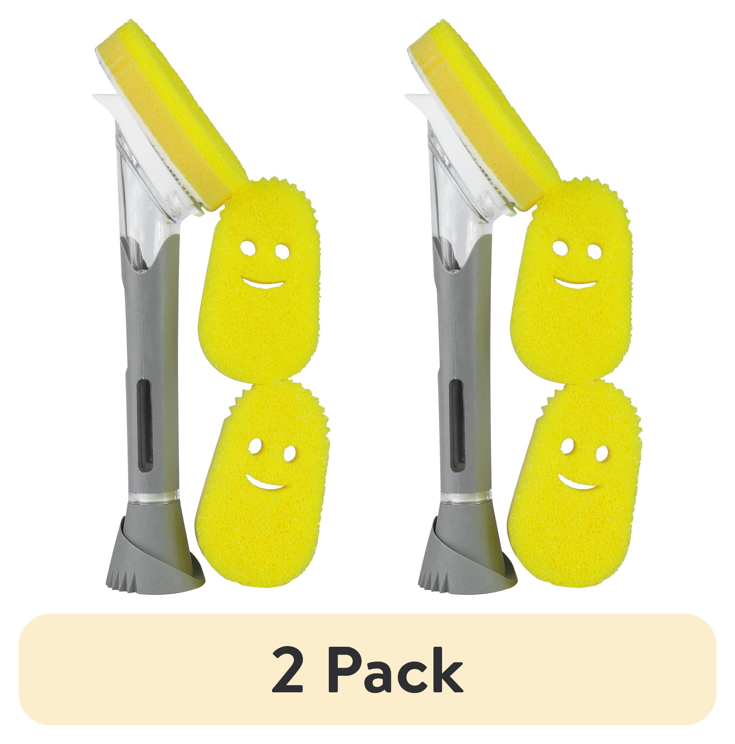 (2 pack) Scrub Daddy Dish Daddy Non-Scratch Sponge Dish Daddy Attachments, 5 Count