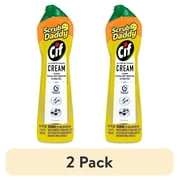 2 pack Scrub Daddy Nonscratch Plastic Dishwashing Scrubbers, Lemon Multi Surface Cleaning