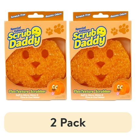 (2 pack) Scrub Daddy Special Edition Dog Non-Scratch Cleaning Sponge