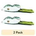 thumbnail interactive-video image 1 of (2 pack) Scum Frog 5/16 oz, Natural Black-Green, Top Water Hollow Body Frog Lure, 1 of 7