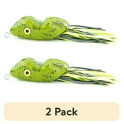 (2 pack) Scum Frog 5/16 oz, Watermelon Seed, Top Water Hollow Body Frog Lure