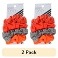 thumbnail image 1 of (2 pack) Scunci 1959 Hair Scrunchies, Assorted Colors, 4-Pieces, 1 of 3