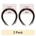 thumbnail image 1 of (2 pack) Scunci Elevated Basics No Slip Skinny Headbands, Assorted Colors, 3 Pack, 1 of 4