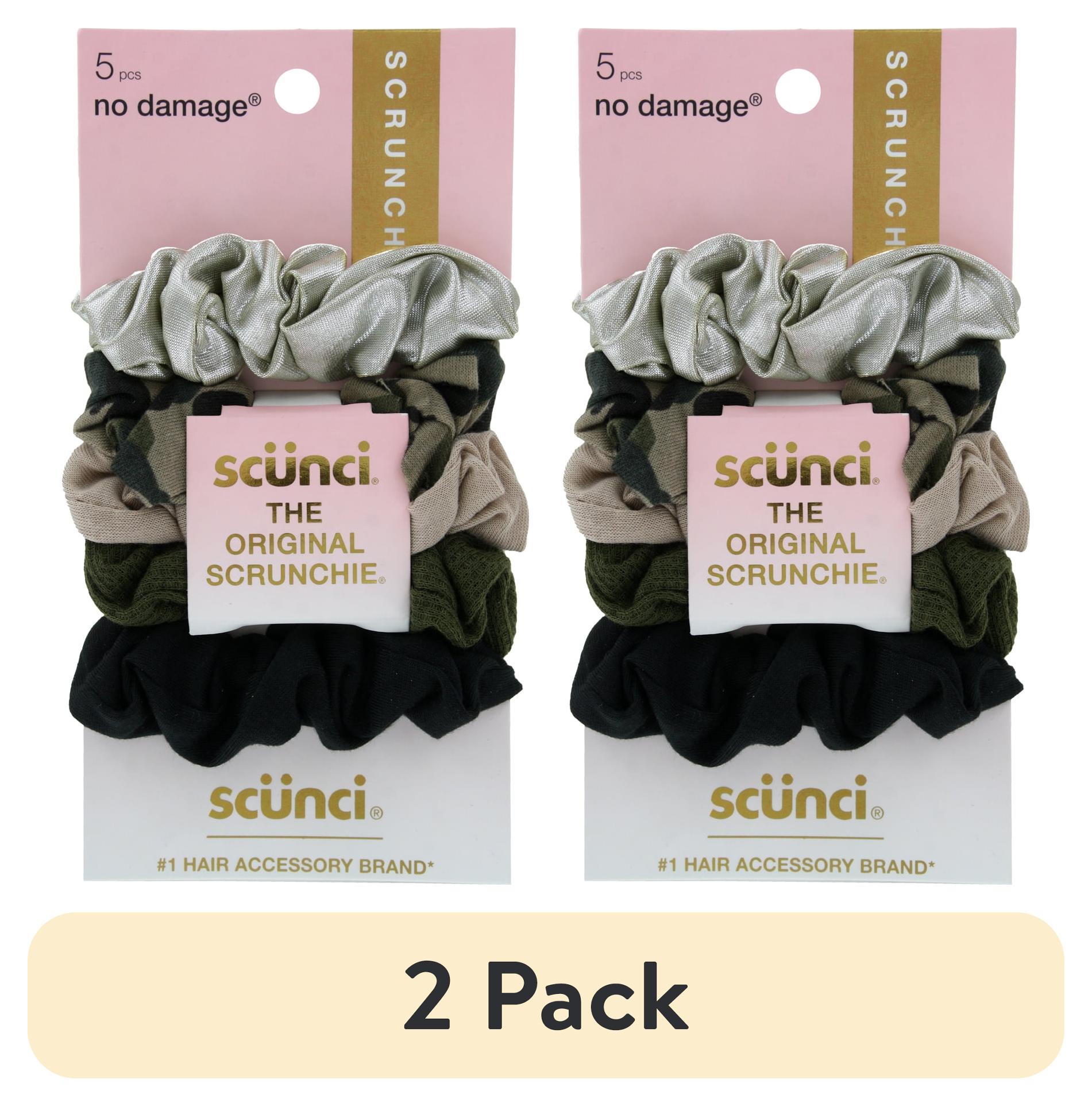 Scunci No Damaged Twister Hair Scrunchies, Assorted Styles  display picture 1