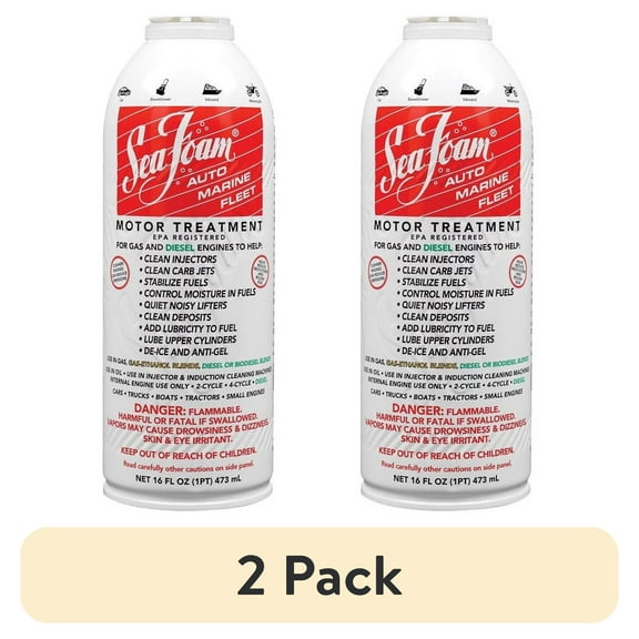 (2 pack) Sea Foam SF16 Motor Treatment Automotive Additive, 16 oz