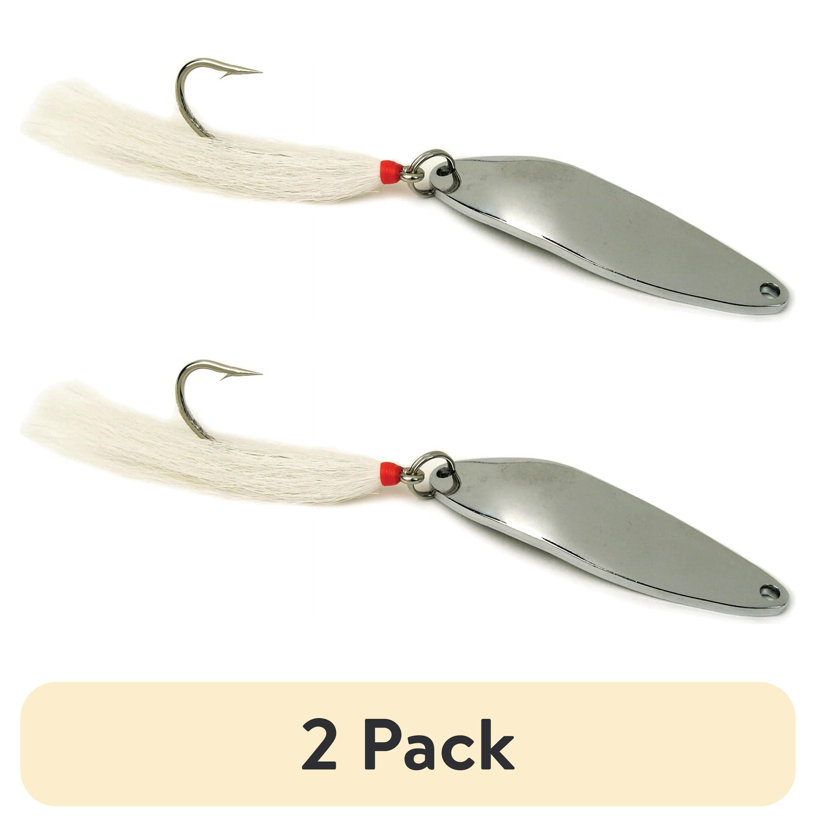 (2 pack) Sea Striker Casting Spoon with Bucktail, 2 oz
