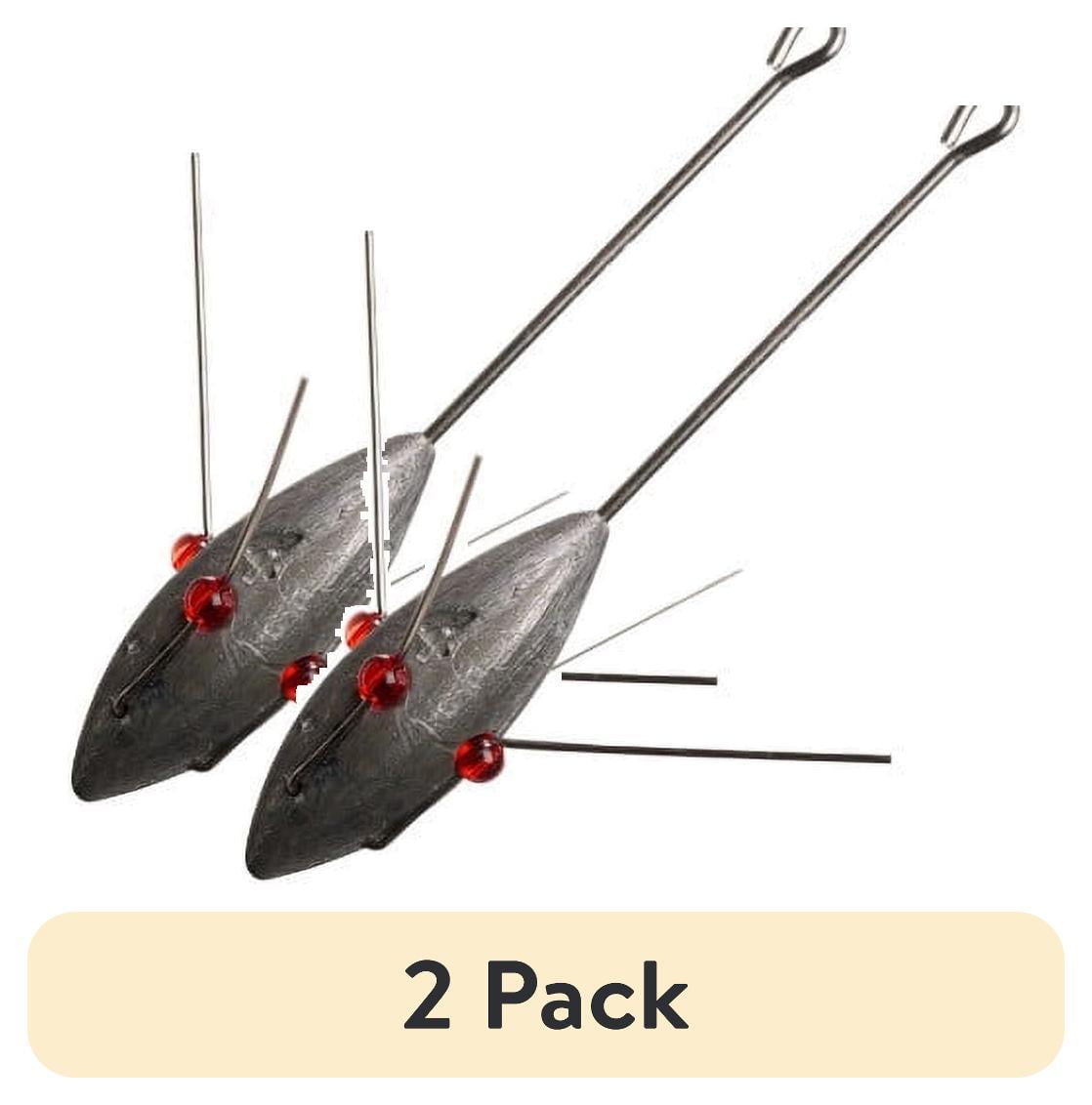 (2 pack) Sea Striker Sputnik Long Top Wire Anchor Sinker Fishing Weight, 4 Ounces