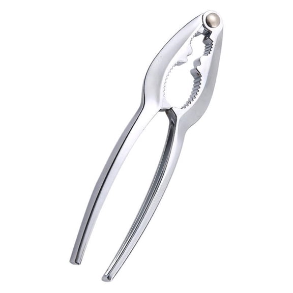 2 pack Seafood Nutcracker,Seafood Tools Set Walnut Cracker Lobster Crackers Crab Crackers Sets Nut Crackers Tools, Silver