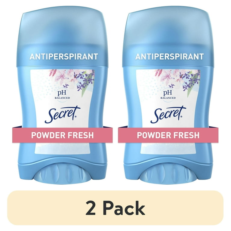 2 pack) Secret Invisible Solid Antiperspirant Deodorant for Women
