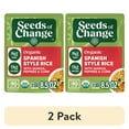 thumbnail image 1 of (2 pack) Seeds Of Change Certified Organic Spanish Style Rice, 8.5 Ounce Pouch, 1 of 11