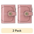 thumbnail image 1 of (2 pack) Sendefn Small Women Wallet Genuine Leather Bifold Purse RFID Blocking Card Holder, 1 of 8