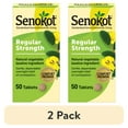 thumbnail interactive-video image 1 of (2 pack) Senokot Regular Strength 50 Count Natural Vegetable Laxative Tablets, 1 of 9