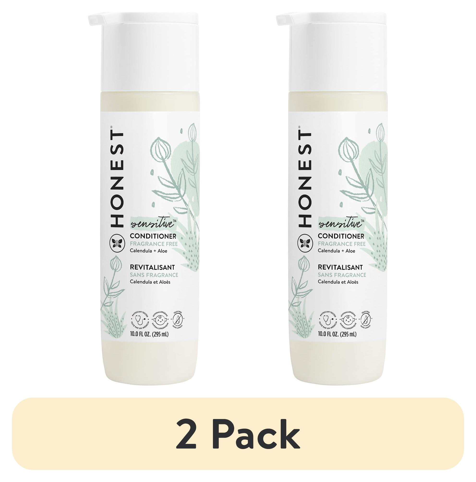 (2 pack) The Honest Company Conditioner Fragrance Free Sensitive 10 fl oz