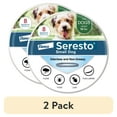 thumbnail image 1 of (2 pack) Seresto Flea & Tick Collar For Dogs Up to 18 lbs., Vet-Recommended, 8 Month Protection, 1 of 8