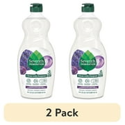 (2 pack) Seventh Generation Dish Soap Liquid, Lavender Flower & Mint, 19 oz