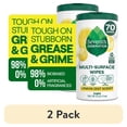 thumbnail image 1 of (2 pack) Seventh Generation Multi Surface All Purpose Cleaning Wipes, Lemon Zest, 70 Count, 1 of 12