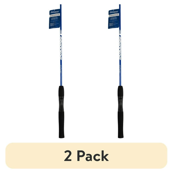 (2 pack) Shakespeare DURANGO Spinning Rod, 6' Medium Fishing Rod, 2 Piece