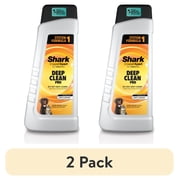 (2 pack) Shark CarpetXpert Deep Clean Pro Formula 48-Oz, for Shark Upright & Portable Carpet Cleaners, Formulated for All Carpets, Upholstery & Area Rugs, Elimi