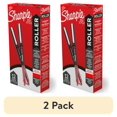 thumbnail image 1 of (2 pack) Sharpie RollerBall Pen, Needle Point (0.5mm) Precision Pen, Red Ink, 12 Count, 1 of 7