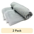 thumbnail image 1 of (2 pack) Shason Textile 37.5” x 1.5 Yards Wide 3mm Spangle Knit Sequin Holographic Precut Fabric, Silver, 1 of 6