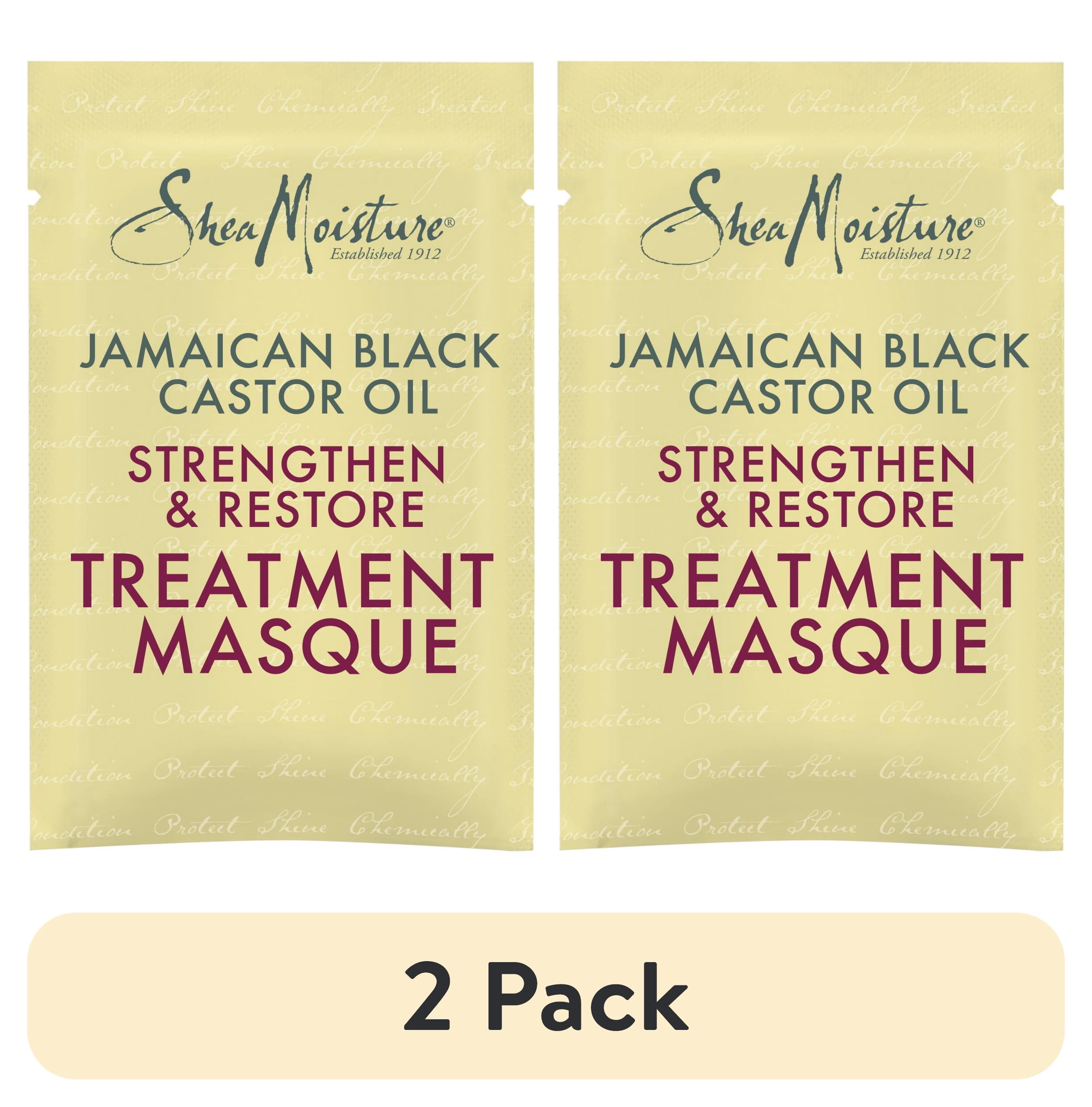 (2 pack) SheaMoisture Jamaican Black Castor Oil Strengthen & Restore ...