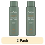2 pack SheaMoisture Men Body Wash Cleanser To Clean And Hydrate Skin Raw Shea Butter & Mafura Oil Moisturizing ,15 fl oz