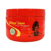 2 pack Shine N Jam Magic Fingers For Braiders Extra Firm Hold, 8 Ounce