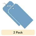 thumbnail image 1 of (2 pack) Box Partners Shipping Tags Pre-Wired 13 Pt. 2 3/4" x 1 3/8" Dark Blue 1000/Case G11013A, 1 of 2