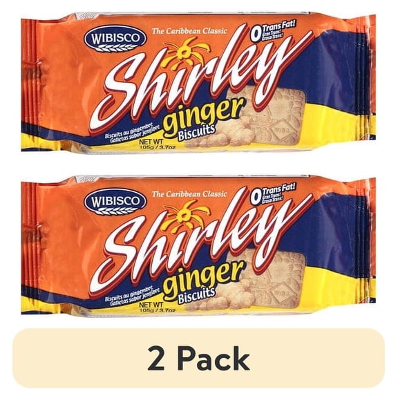 (2 pack) Shirley Ginger Biscuits - 3.7 Oz - 4 Pack