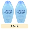 thumbnail image 1 of (2 pack) Shower to Shower Talc Free Body Powder Moisture Control for Women and Men, Morning Fresh, 13 oz, 1 of 7