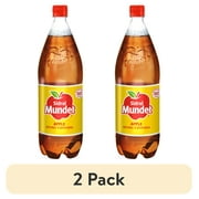 (2 pack) Sidral Mundet Apple Soda, 1.58 qt (1.5 Liter), 1 Count