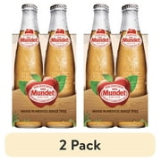 (2 pack) Sidral Mundet Apple Soda, 12 fl oz (355ml) Glass Bottle, 4 Pack