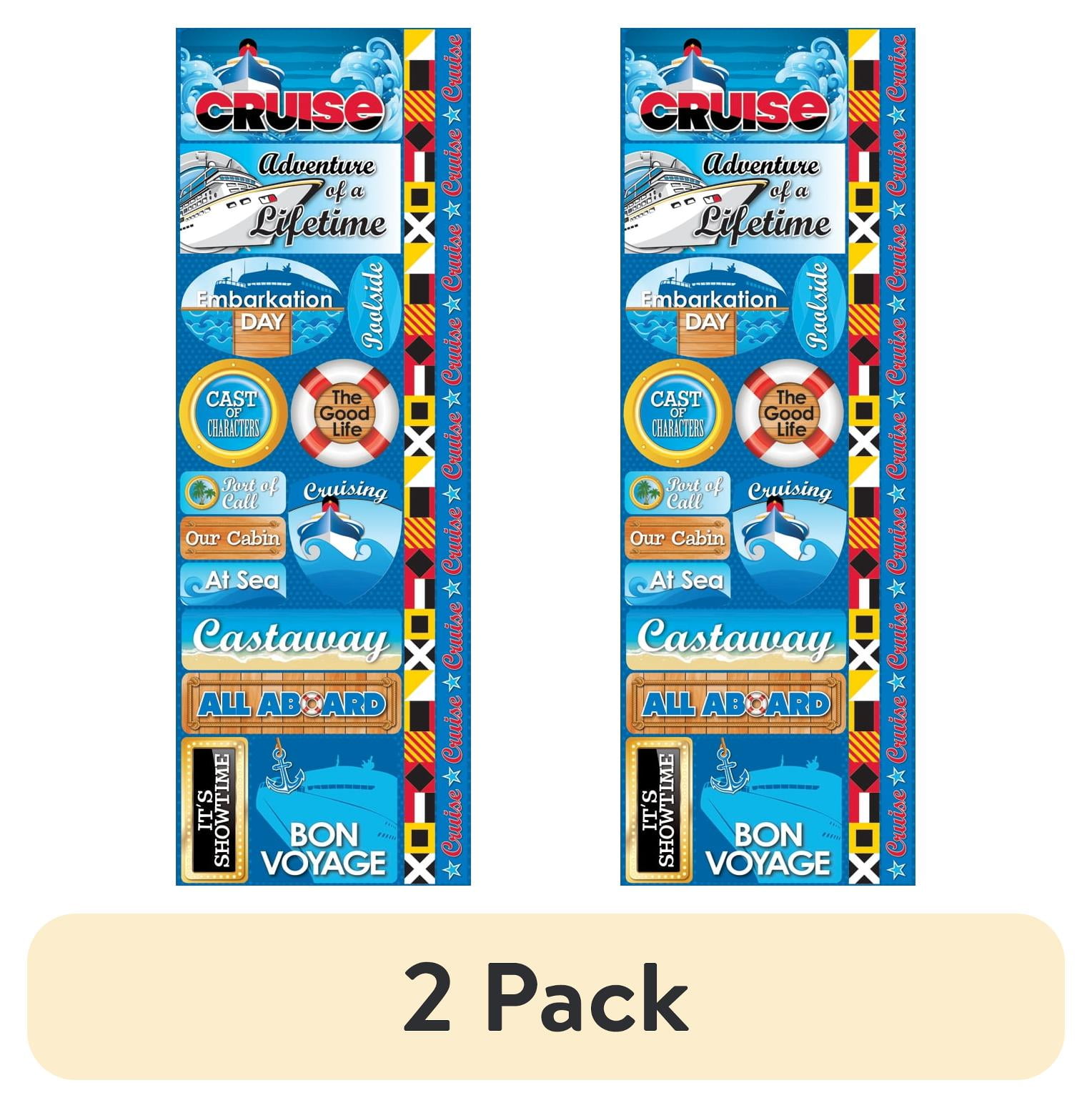 (2 pack) Signature Series Cardstock Combo Sticker 4.25