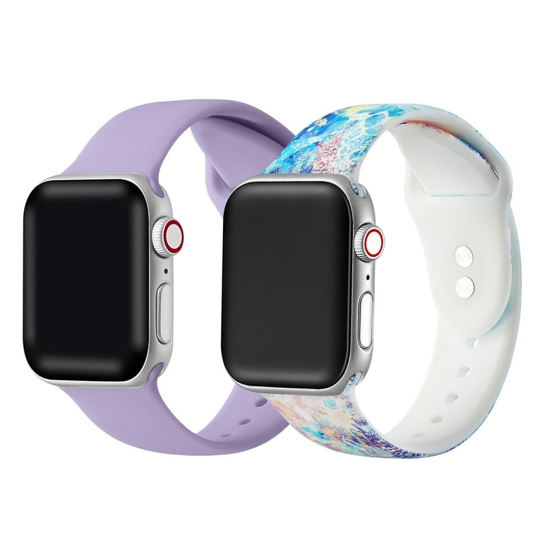 Lavender gray apple watch band 38mm top